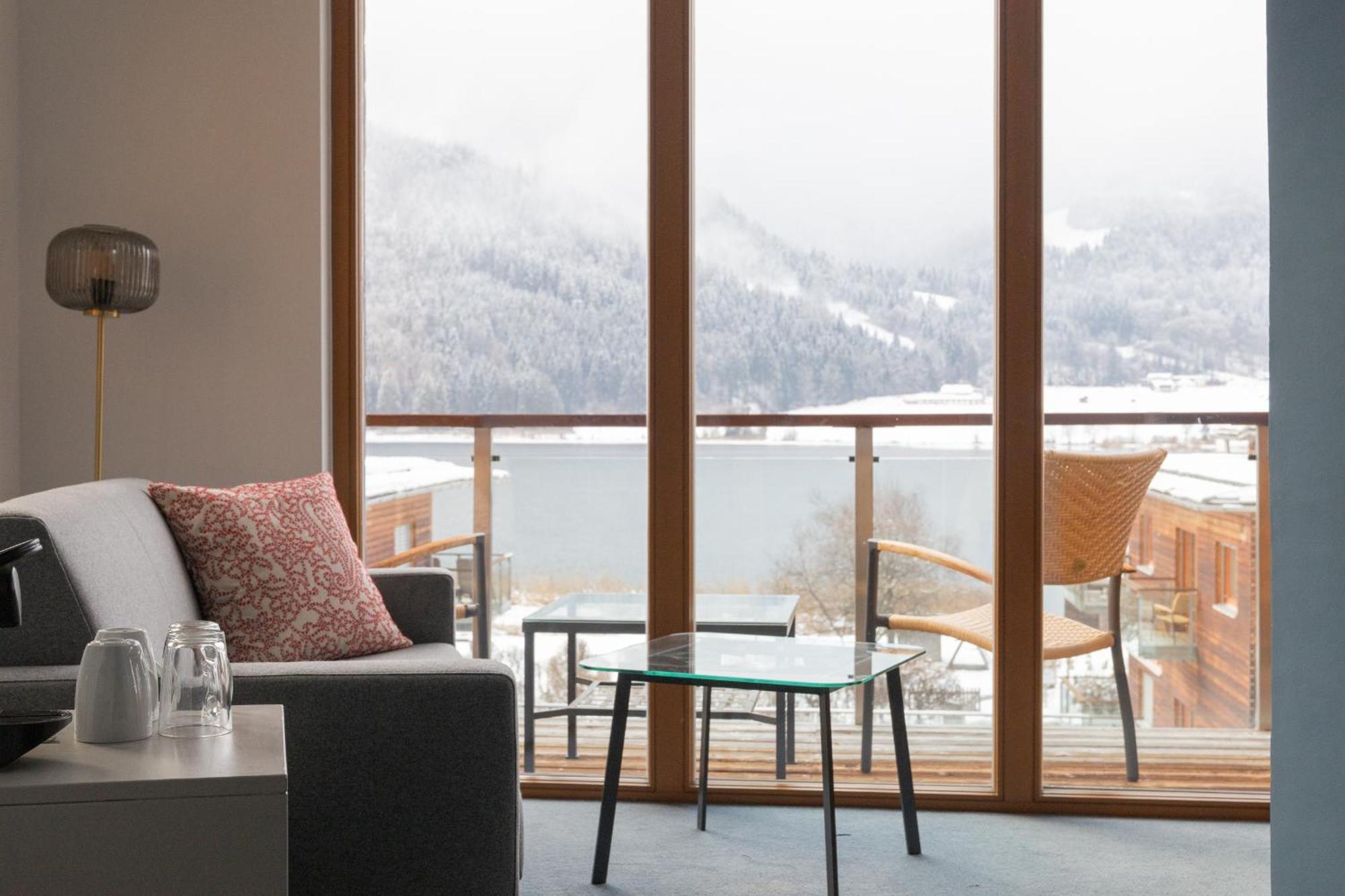 Appartementhotel Am Weissensee Esterno foto