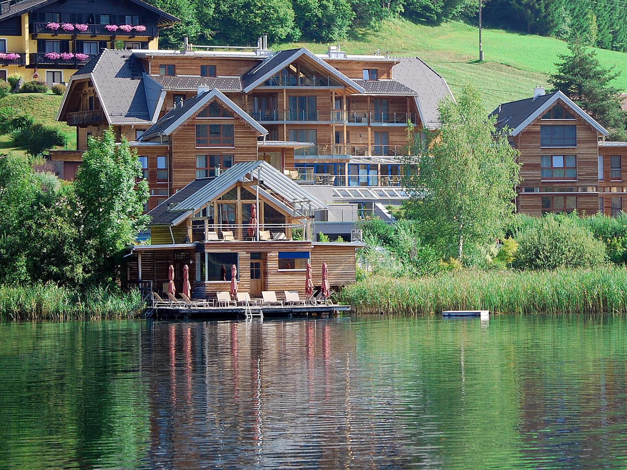 Appartementhotel Am Weissensee Esterno foto