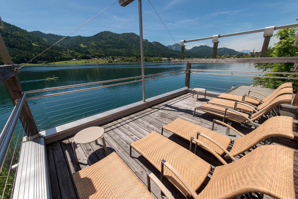 Appartementhotel Am Weissensee Esterno foto
